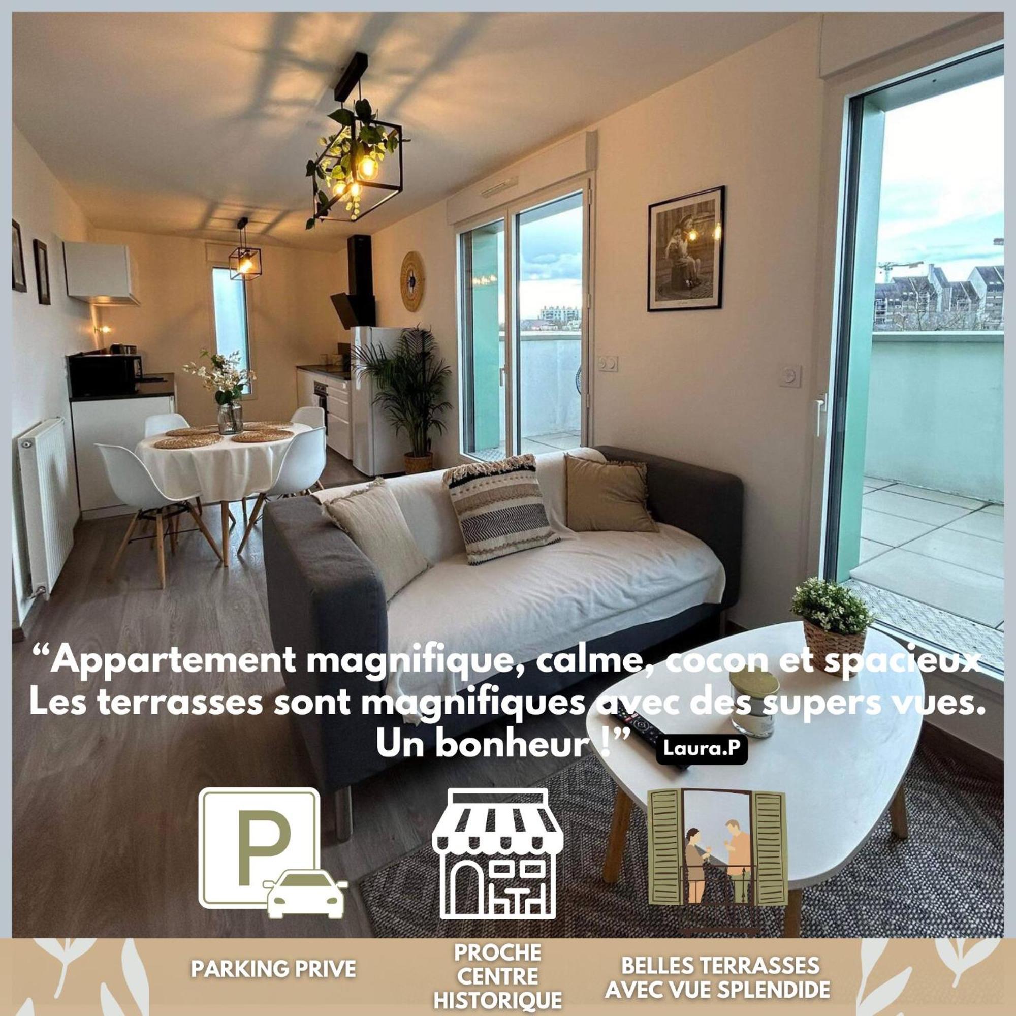 Les Terrasses De Saint Martin Apartment Rennes Exterior foto